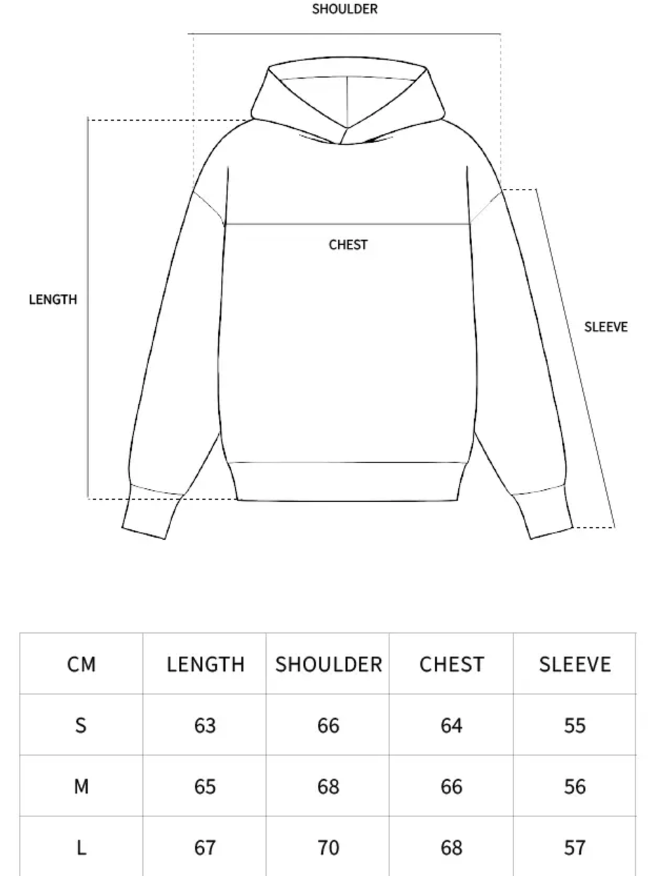 Tableau des tailles / Size chart